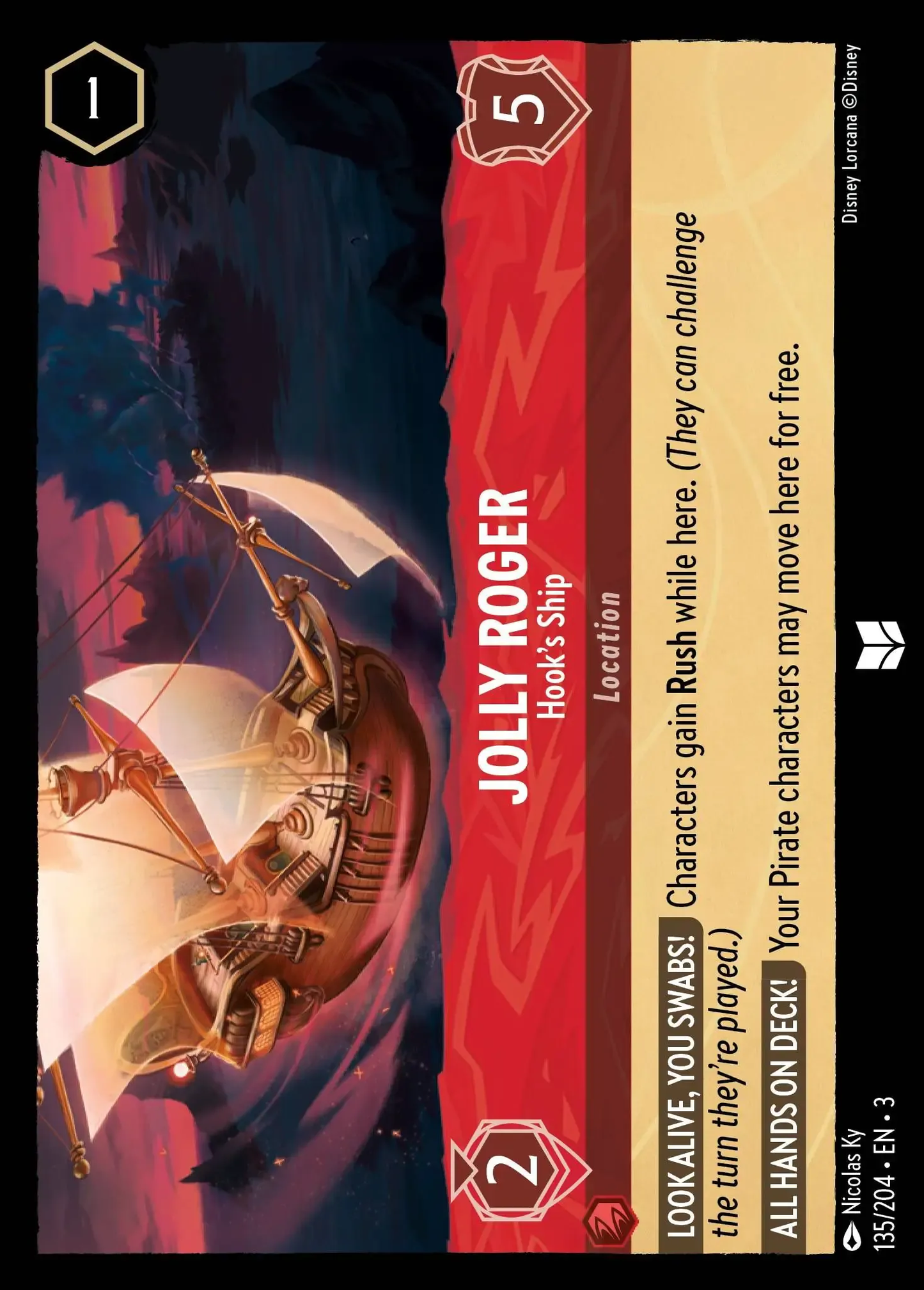 Jolly Roger - Hook's Ship [INK - #135]