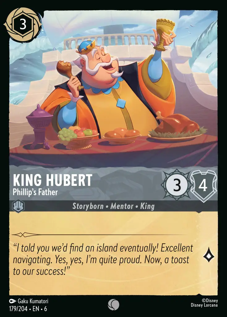 King Hubert - Phillip's Father [AZS - #179]