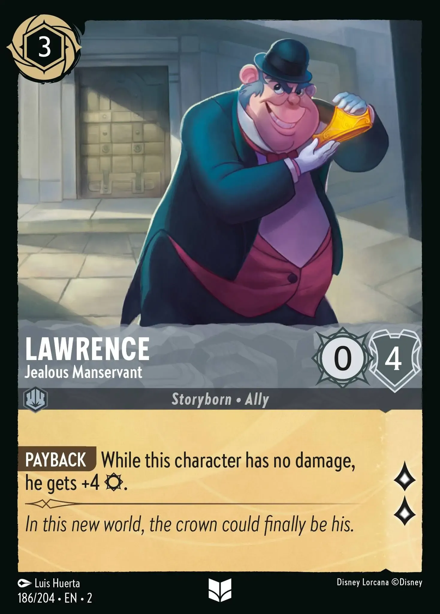 Lawrence - Jealous Manservant [ROF - #186]