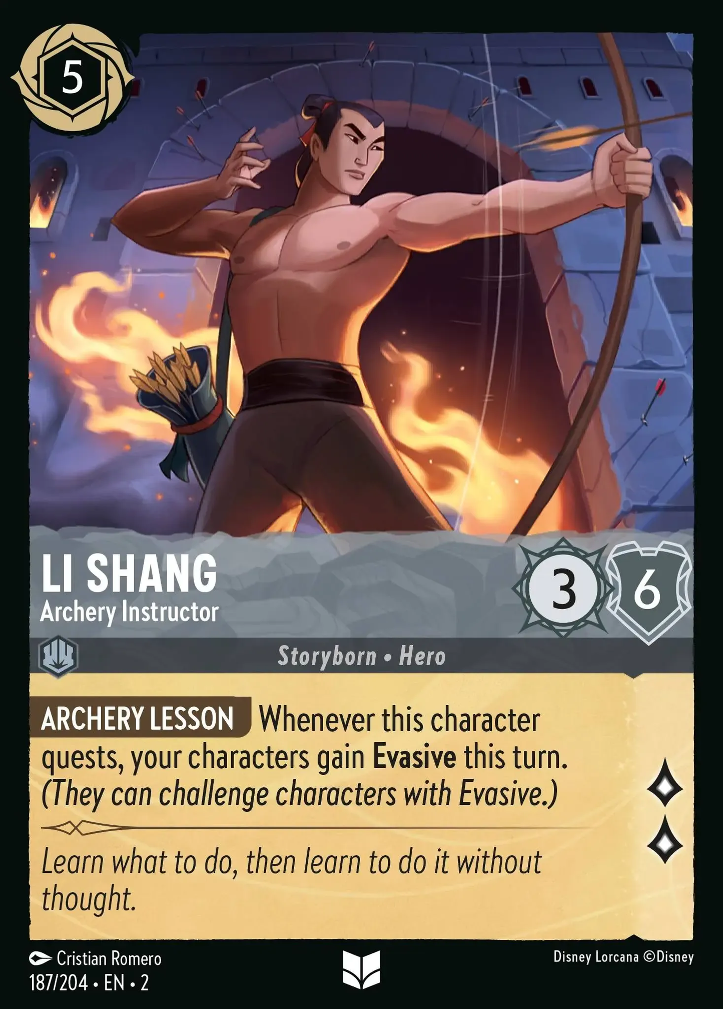 Li Shang - Archery Instructor [ROF - #187]
