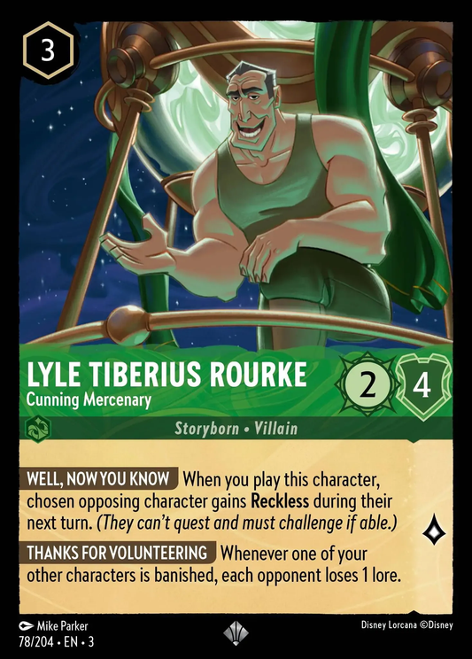 Lyle Tiberius Rourke - Cunning Mercenary [INK - #078]