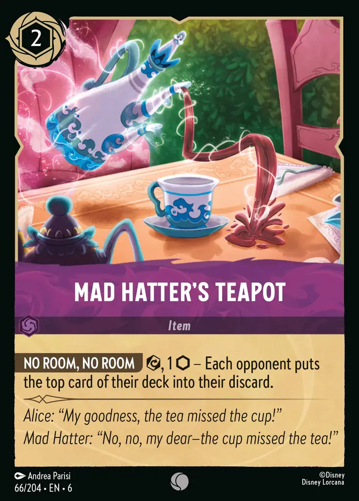 Mad Hatter's Teapot [AZS - #066]