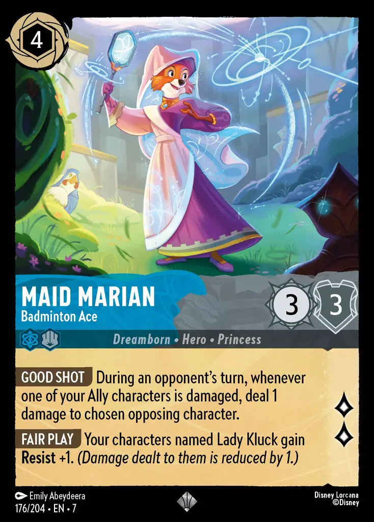 Maid Marian - Badminton Ace [ARI - #176]