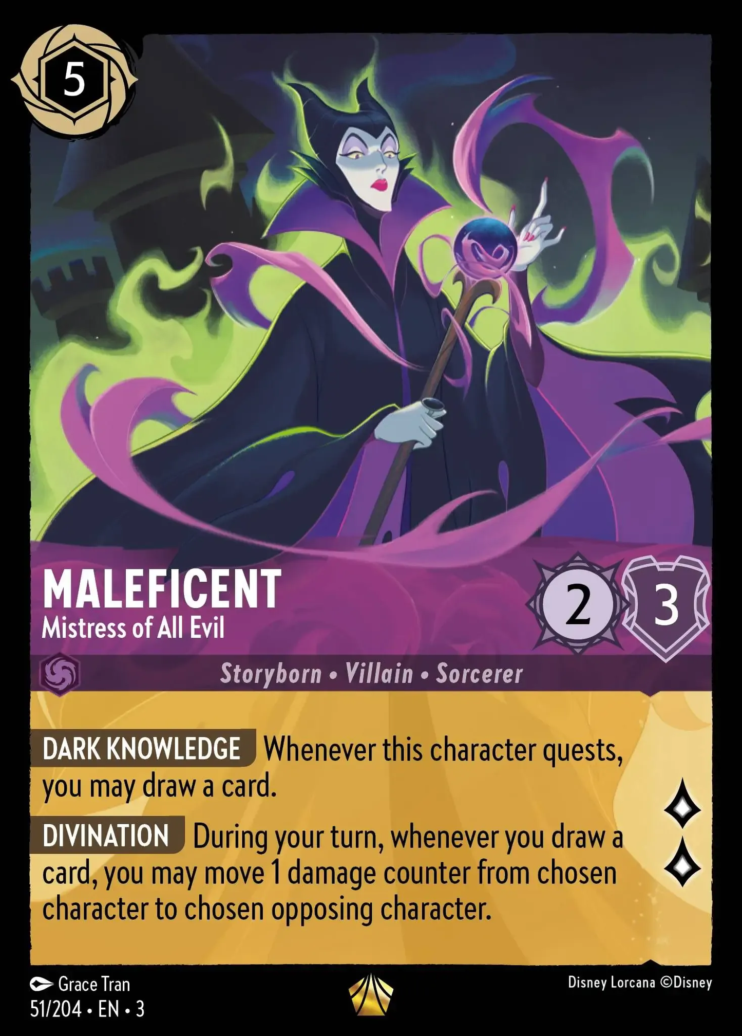Maleficent - Mistress of All Evil [INK - #051]