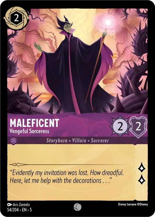 Maleficent - Vengeful Sorceress [SSK - #054]
