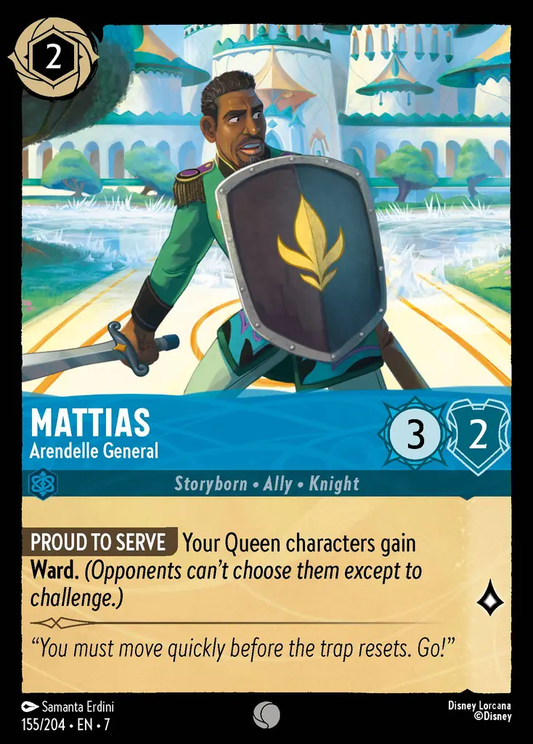 Mattias - Arendelle General [ARI - #155]