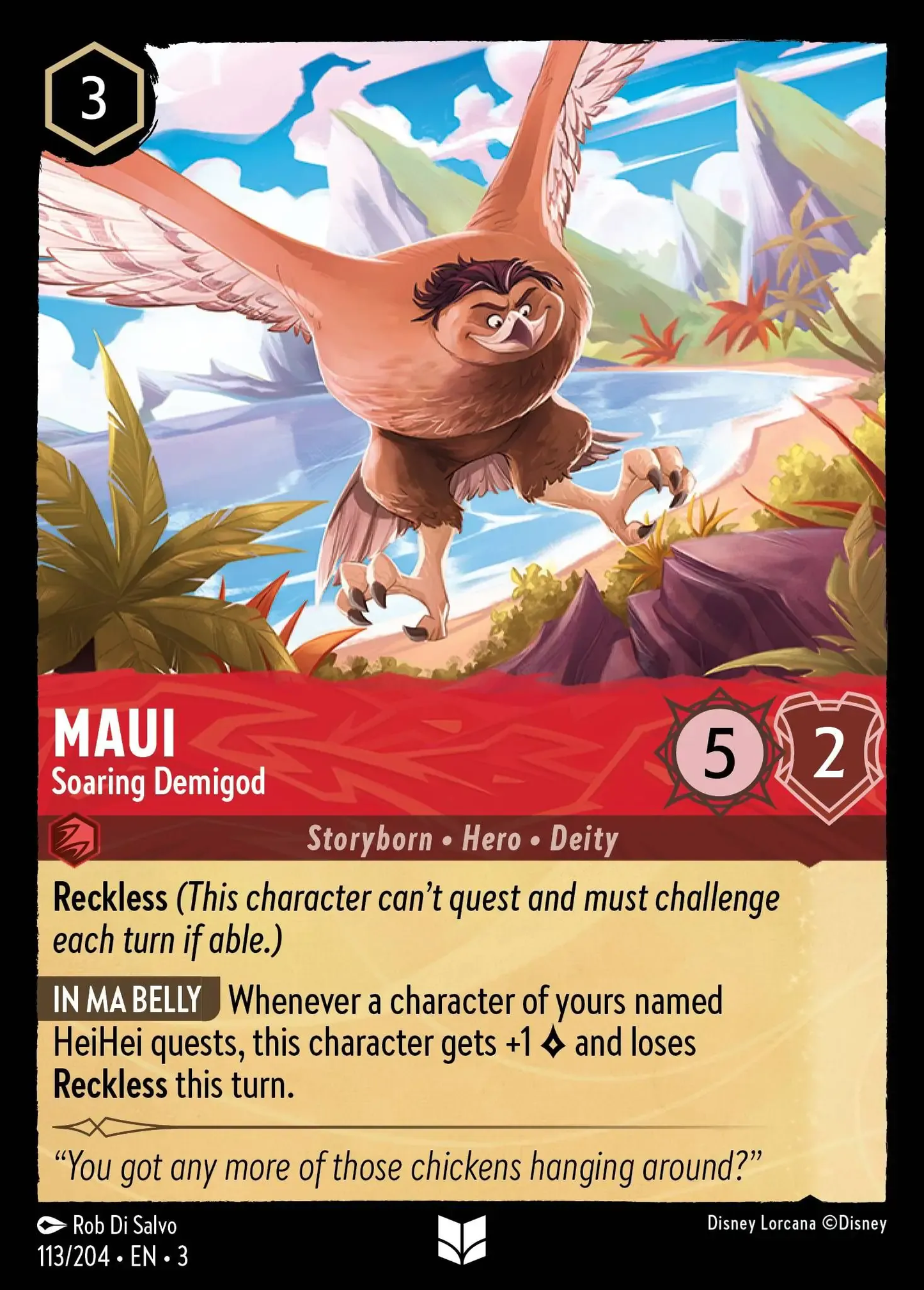 Maui - Soaring Demigod [INK - #113]