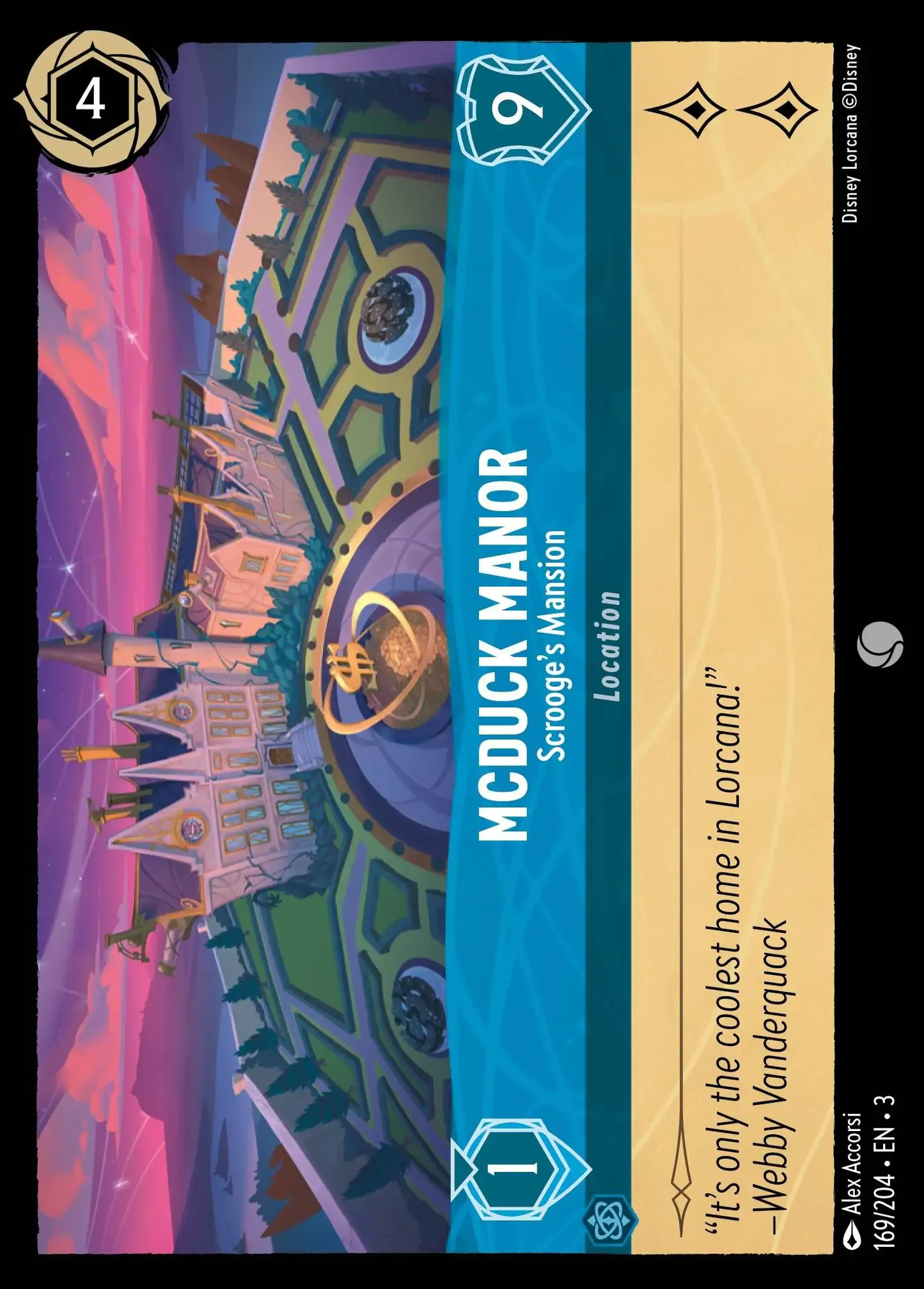 McDuck Manor - Scrooge's Mansion [INK - #169]