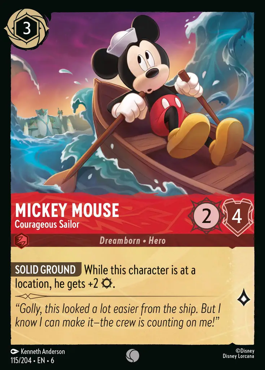 Mickey Mouse - Courageous Sailor [AZS - #115]