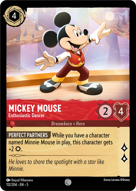 Mickey Mouse - Enthusiastic Dancer [SSK - #112]