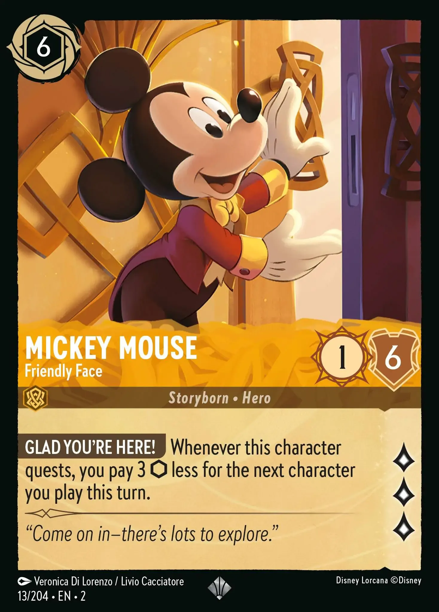 Mickey Mouse - Friendly Face [ROF - #013]