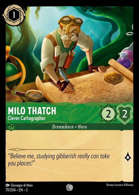 Milo Thatch - Clever Cartographer [INK - #079]