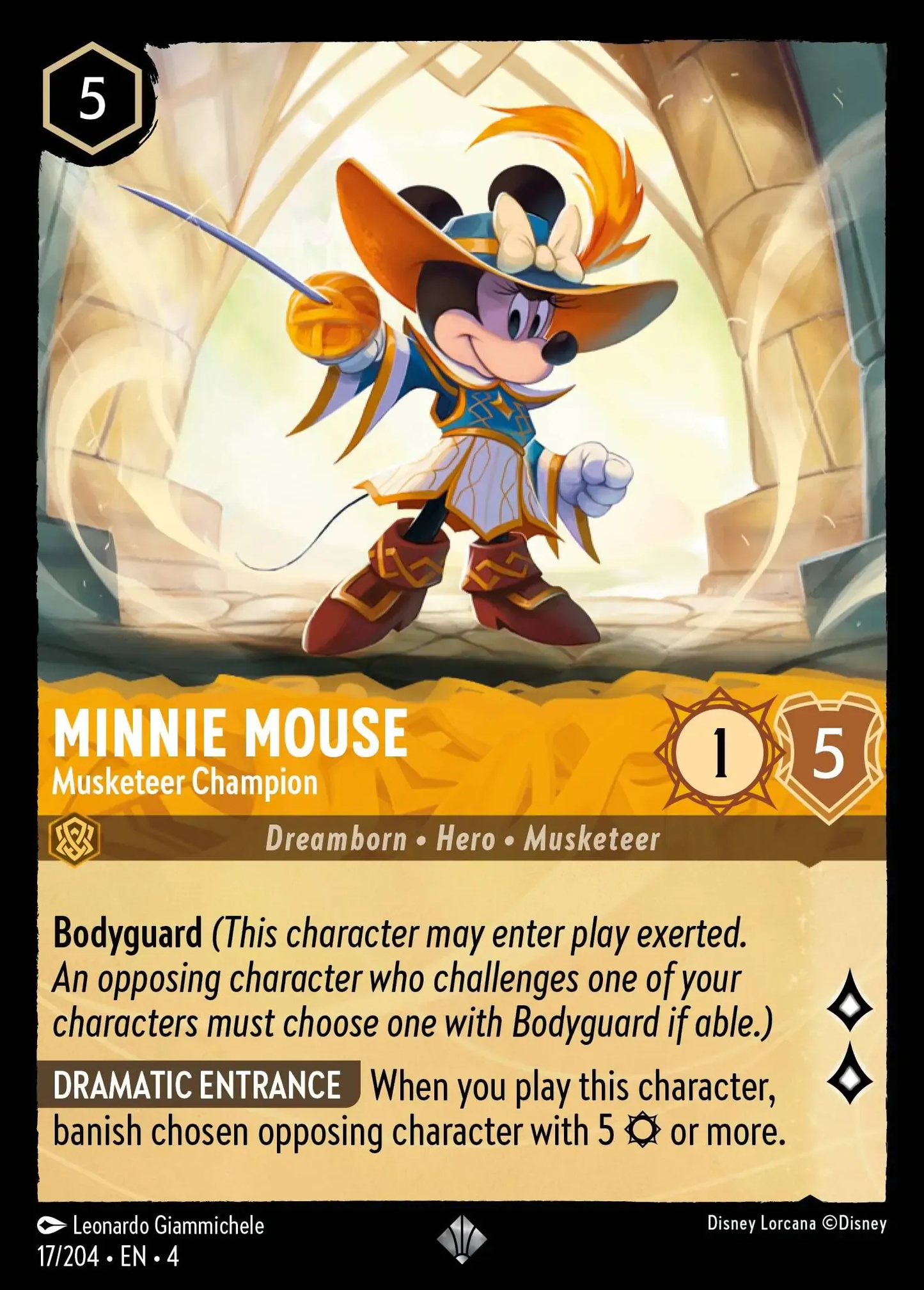 Minnie Mouse - Musketeer Champion [URS - #017]
