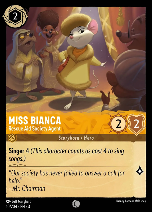 Miss Bianca - Rescue Aid Society Agent [INK - #010]