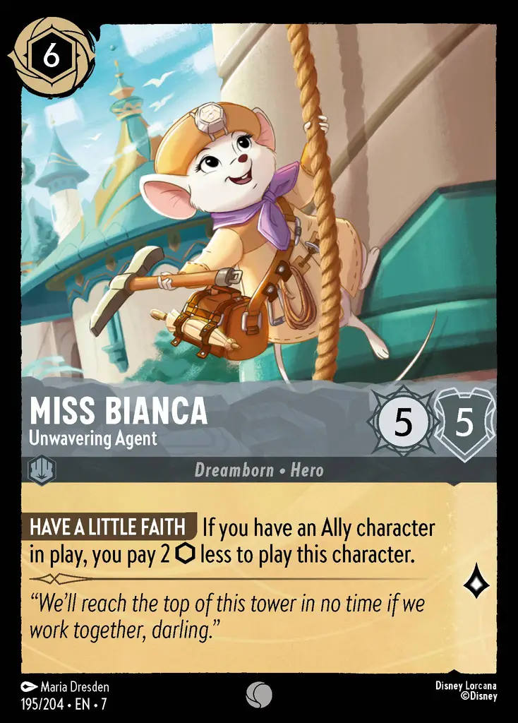 Miss Bianca - Unwavering Agent [ARI - #195]