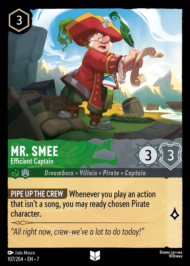Mr. Smee - Efficient Captain [ARI - #107]