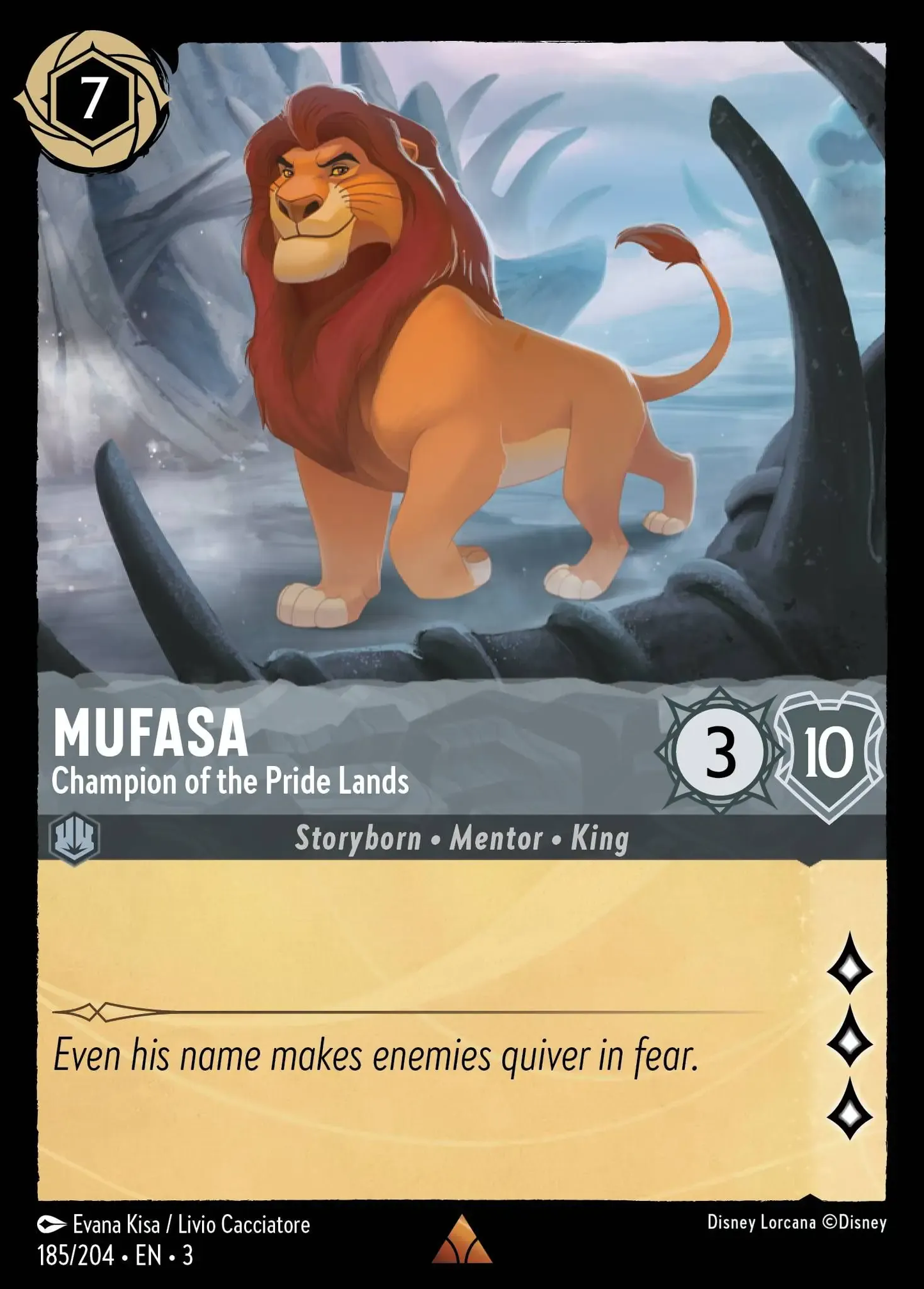 Mufasa - Champion of the Pride Lands [INK - #185]