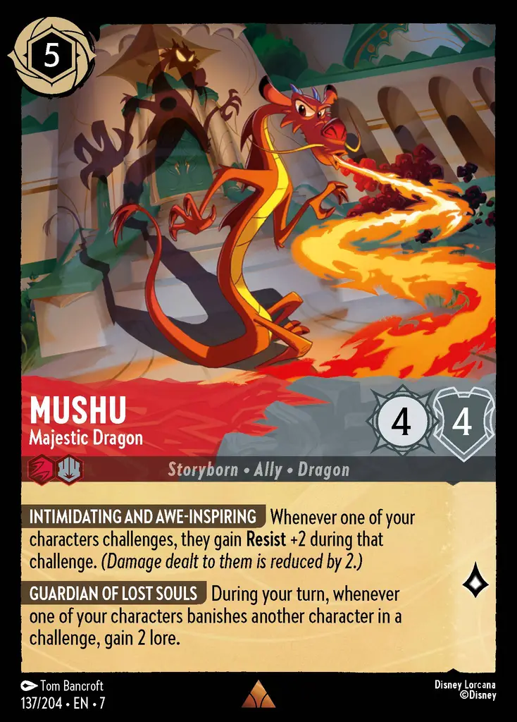 Mushu - Majestic Dragon [ARI - #137]