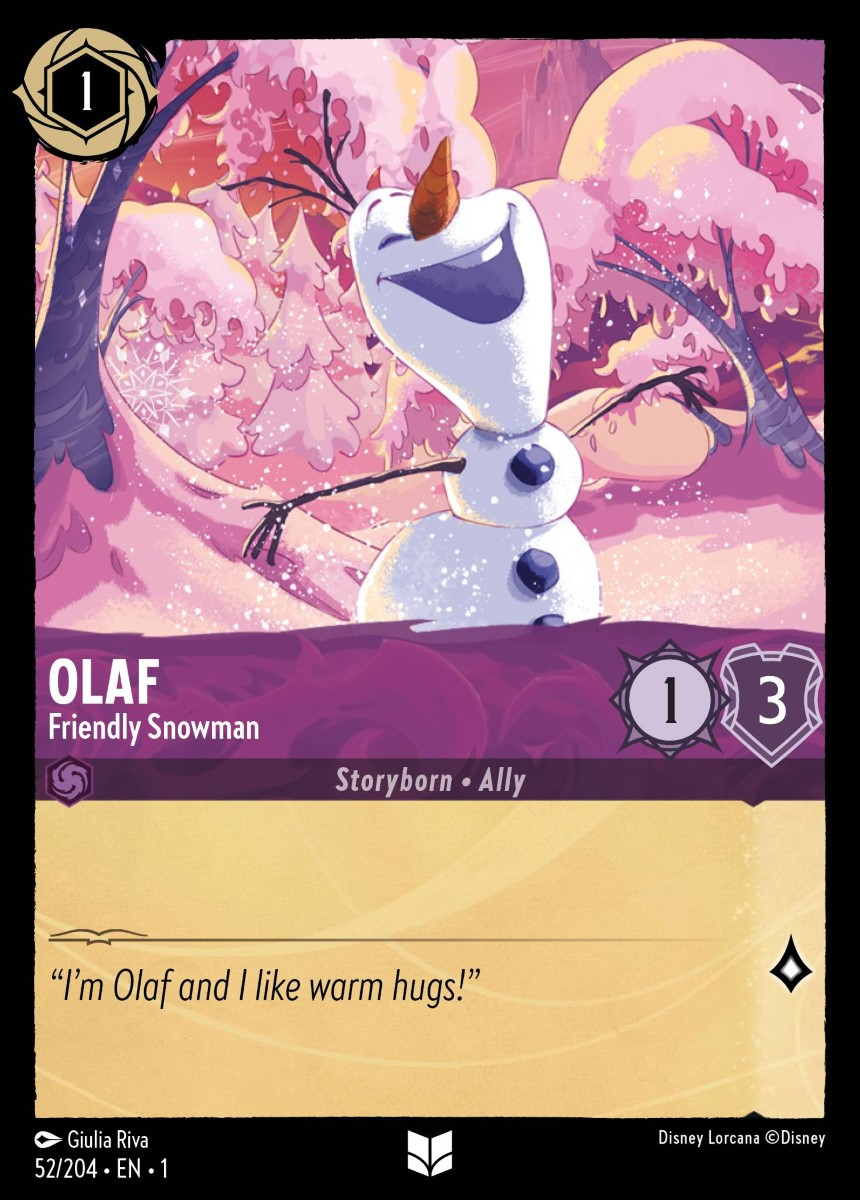 Olaf - Friendly Snowman [TFC - #052]