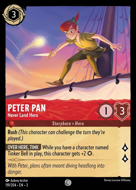 Peter Pan - Never Land Hero [INK - #119]