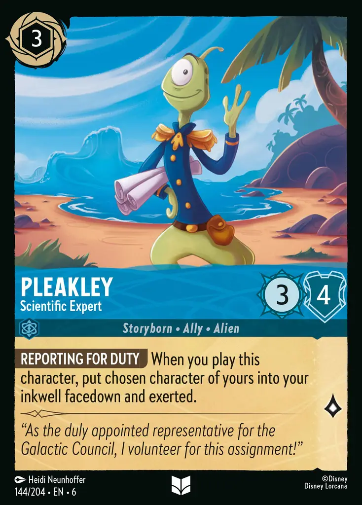 Pleakley - Scientific Expert [AZS - #144]