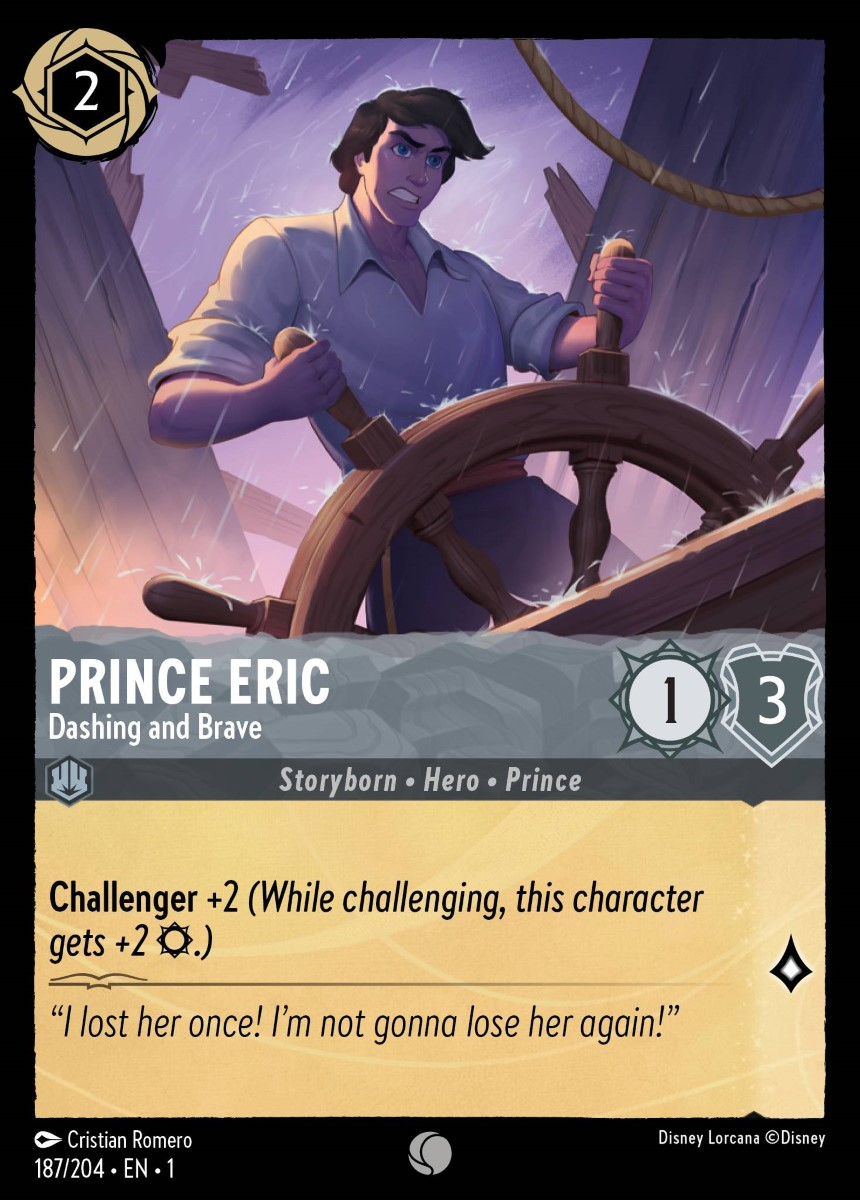 Prince Eric - Dashing and Brave [TFC - #187]