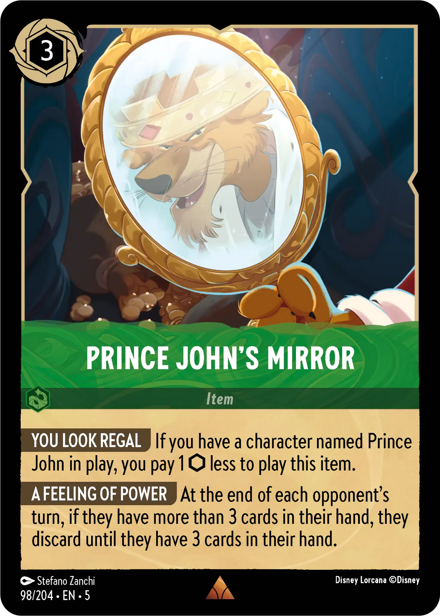 Prince John's Mirror [SSK - #098]