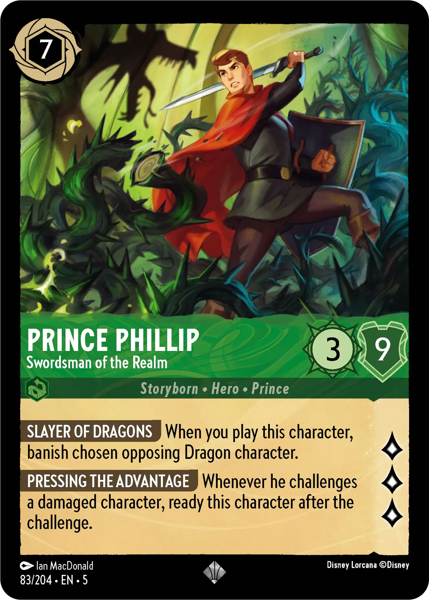 Prince Phillip - Swordsman of the Realm [SSK - #083]