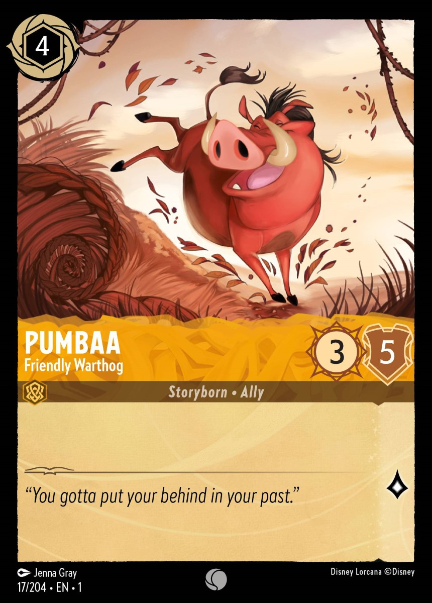 Pumbaa - Friendly Warthog [TFC - #017]
