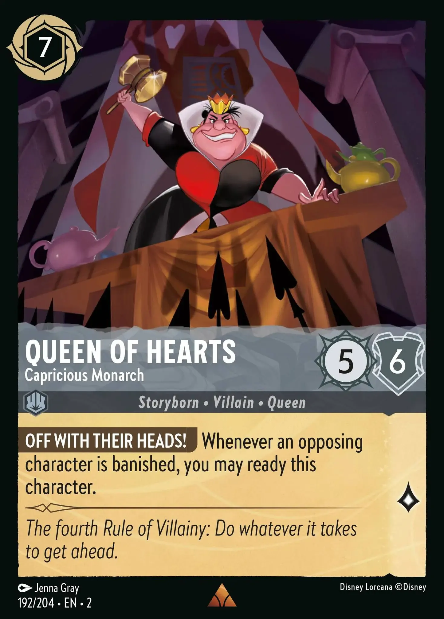Queen Of Hearts - Capricious Monarch [ROF - #192]