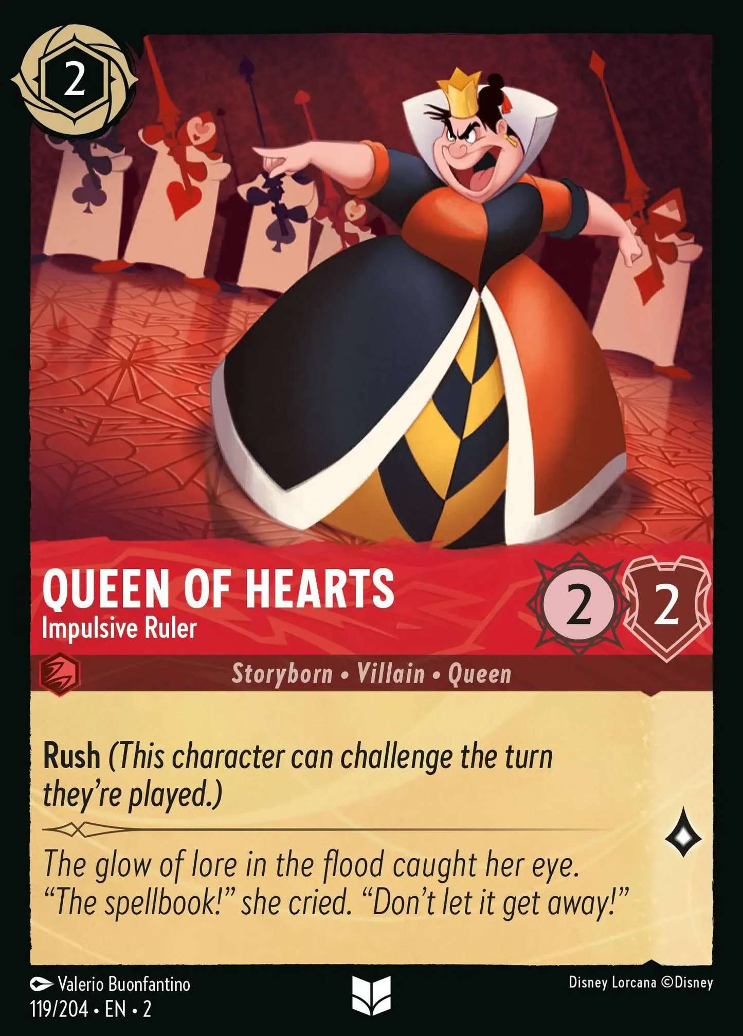 Queen Of Hearts - Impulsive Ruler [ROF - #119]