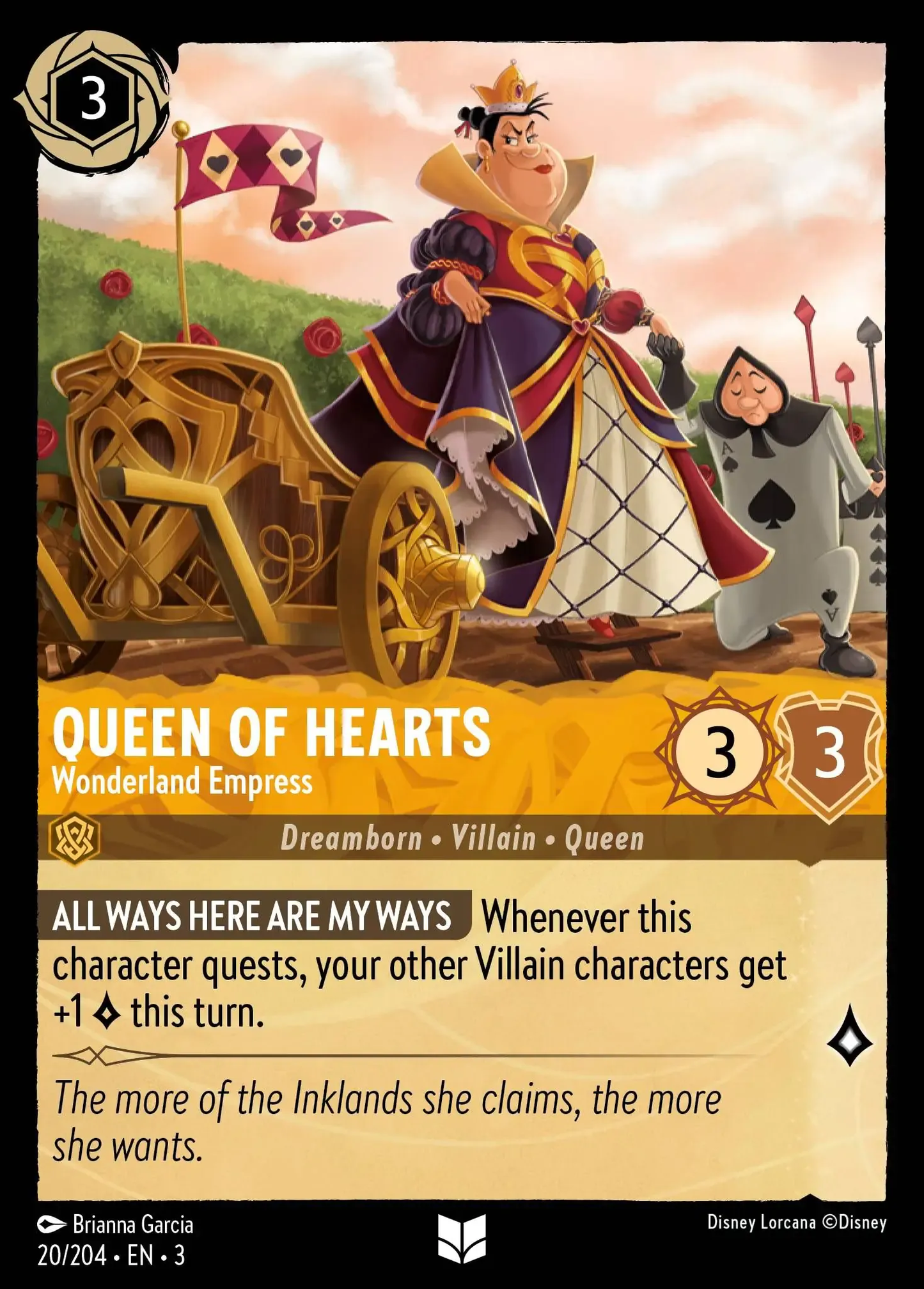 Queen of Hearts - Wonderland Empress [INK - #020]