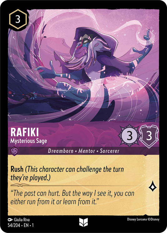 Rafiki - Mysterious Sage [TFC - #054]