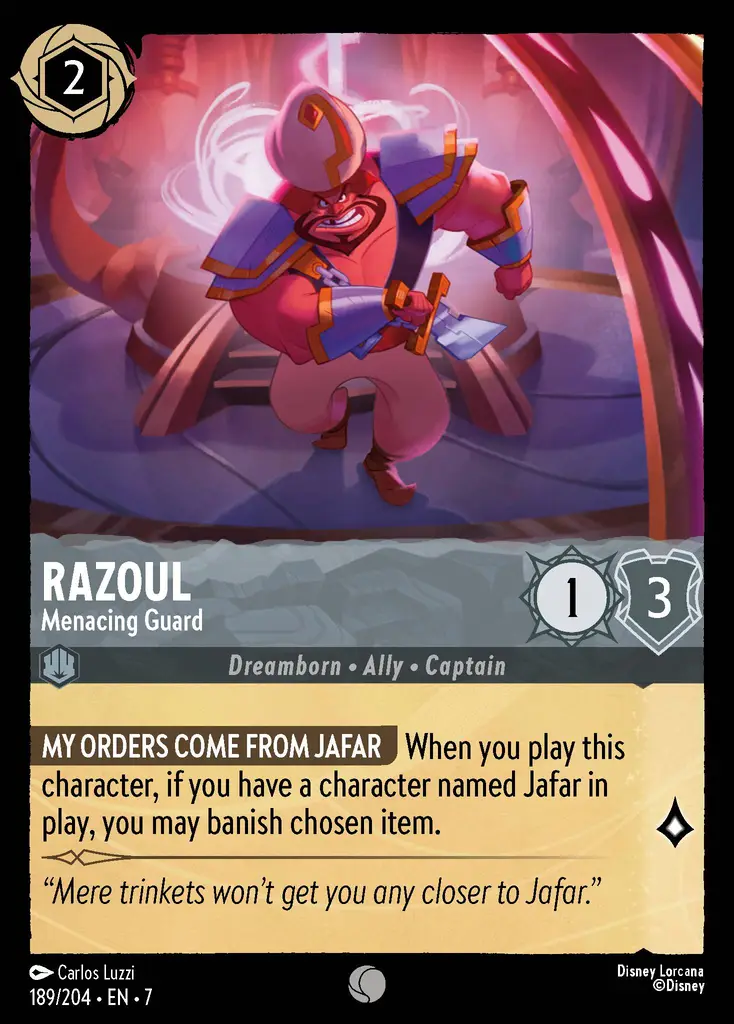 Razoul - Menacing Guard [ARI - #189]