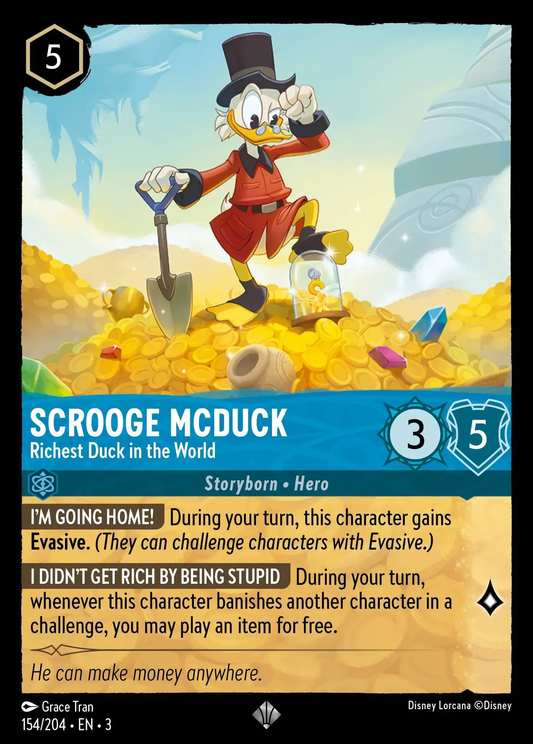 Scrooge McDuck - Richest Duck in the World [INK - #154]