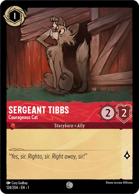 Sergeant Tibbs - Courageous Cat [TFC - #124]