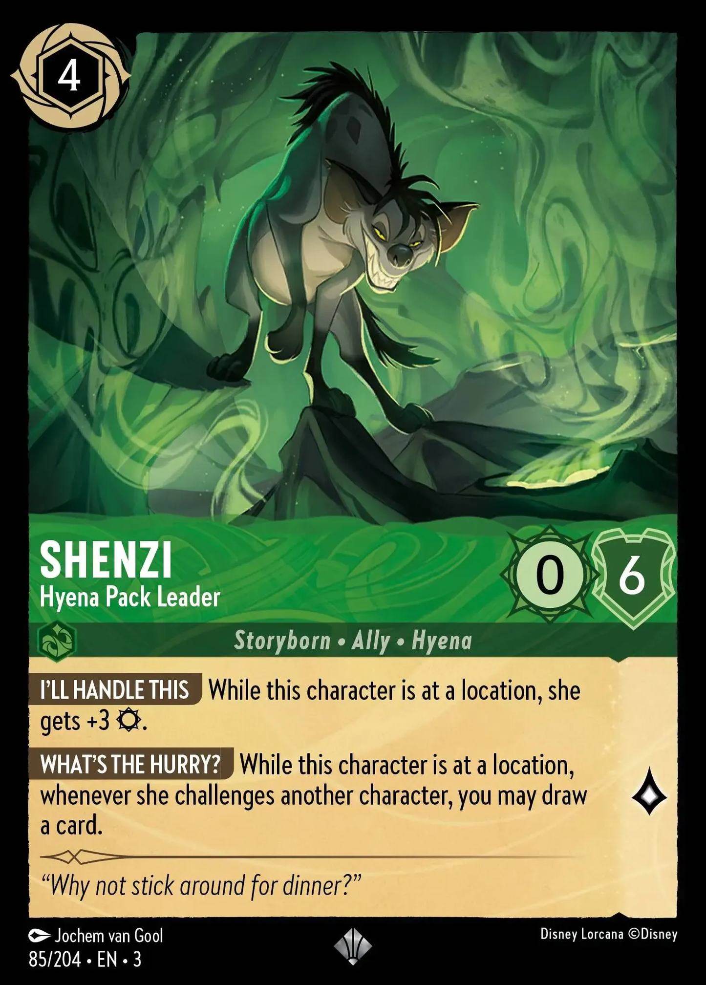 Shenzi - Hyena Pack Leader [INK - #085]
