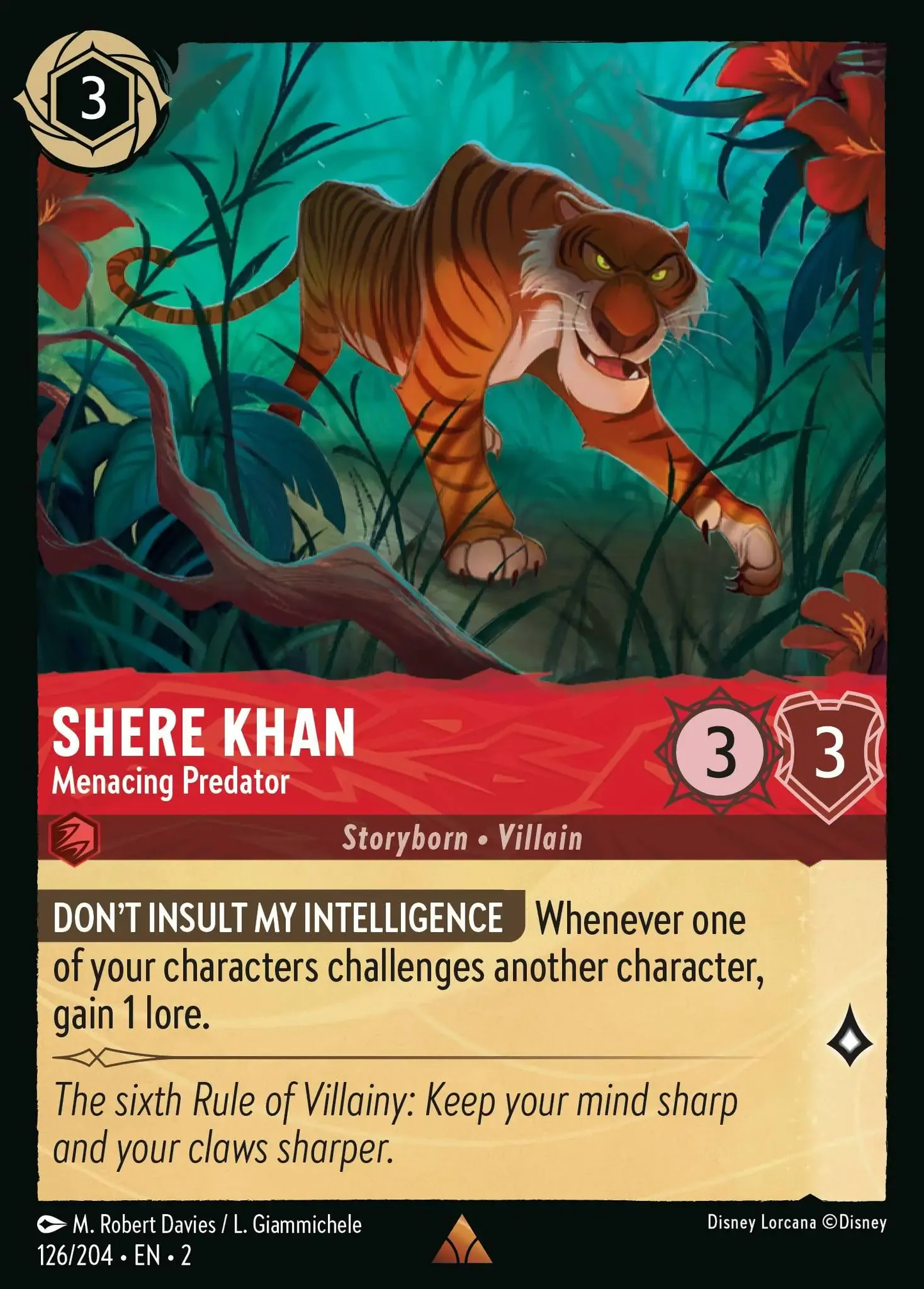 Shere Khan - Menacing Predator [ROF - #126]