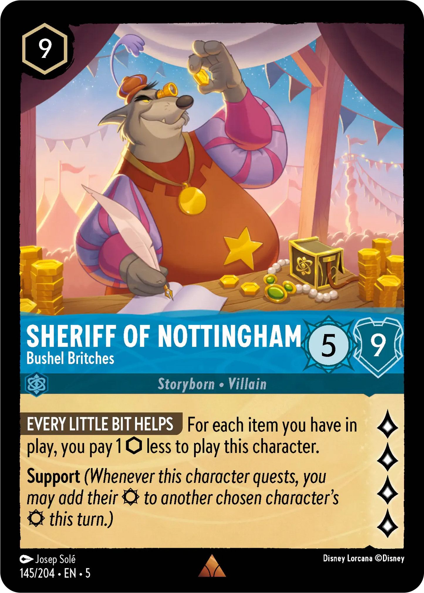Sheriff of Nottingham - Bushel Britches [SSK - #145]