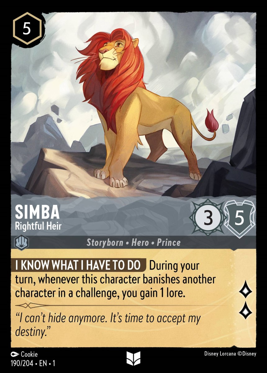 Simba - Rightful Heir [TFC - #190]