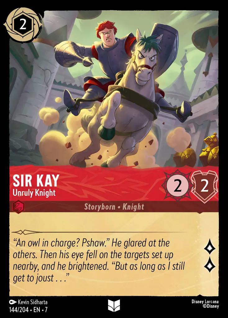 Sir Kay, Unruly Knight [ARI - #144]