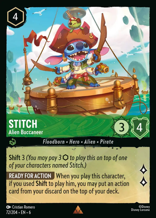 Stitch - Alien Buccaneer [AZS - #072]