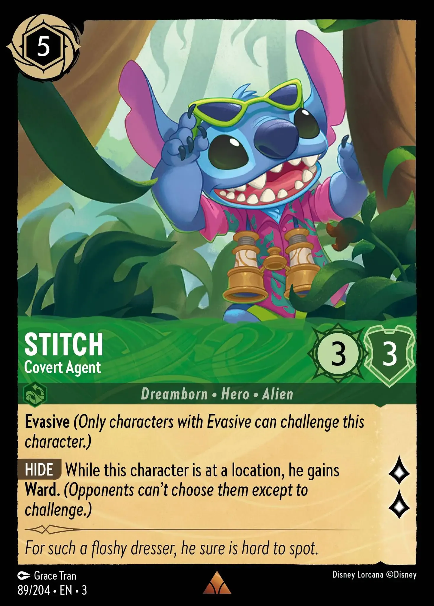 Stitch - Covert Agent [INK - #089]
