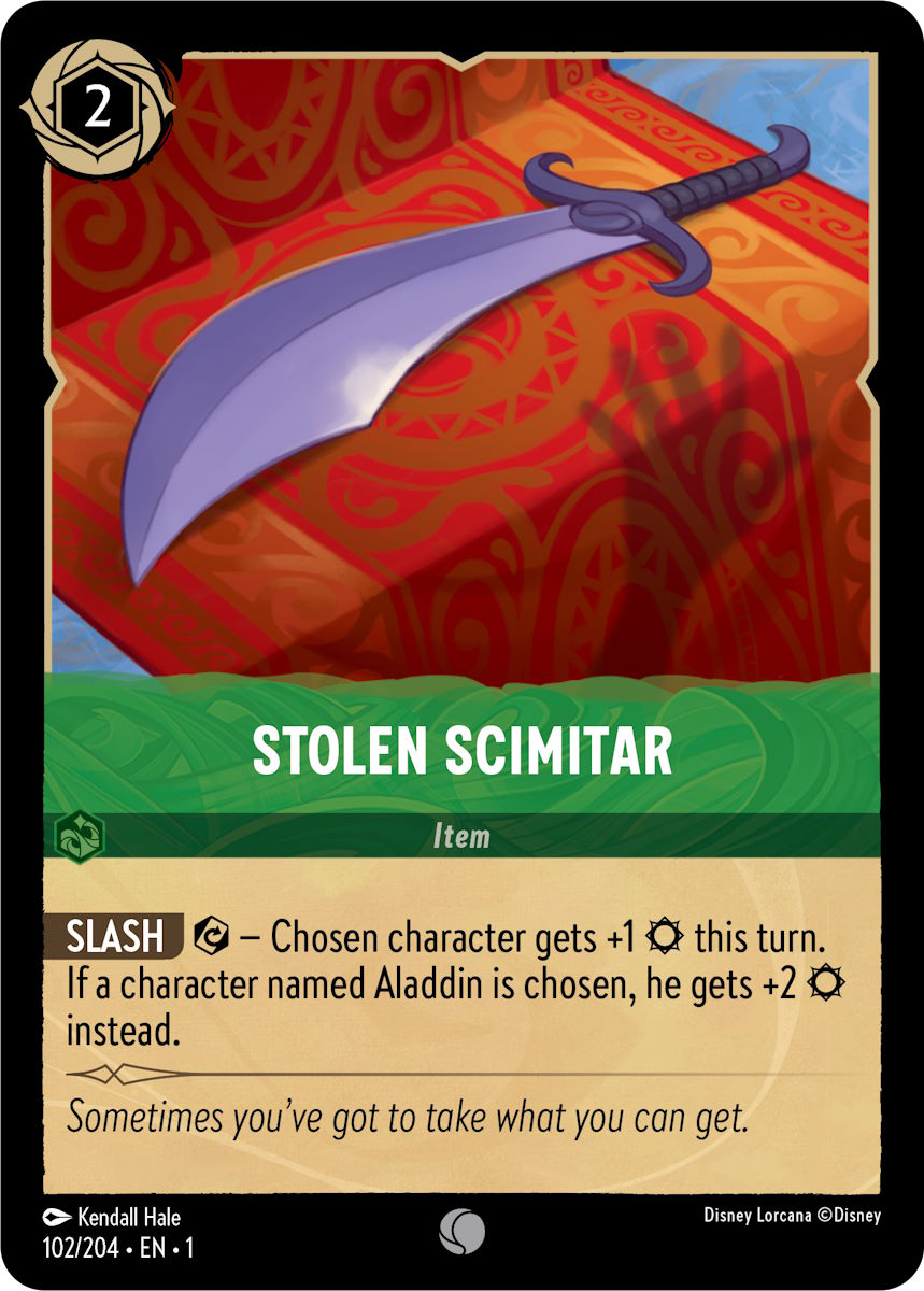 Stolen Scimitar [TFC - #102]