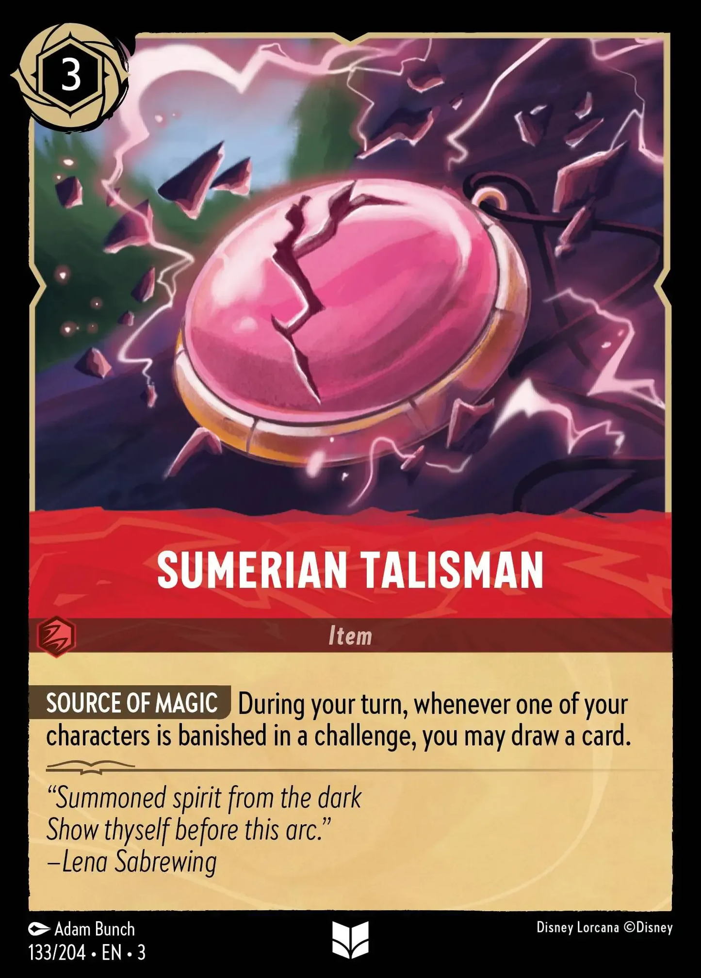 Sumerian Talisman [INK - #133]