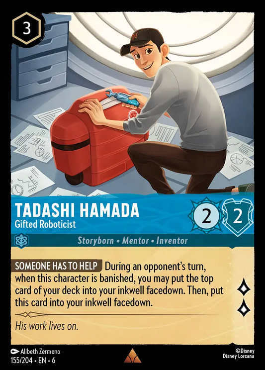 Tadashi Hamada - Gifted Roboticist [AZS - #155]