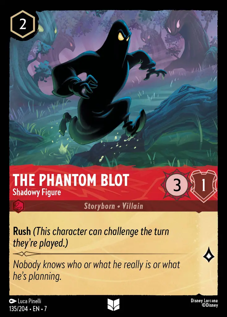 The Phantom Blot - Shadowy Figure [ARI - #135]