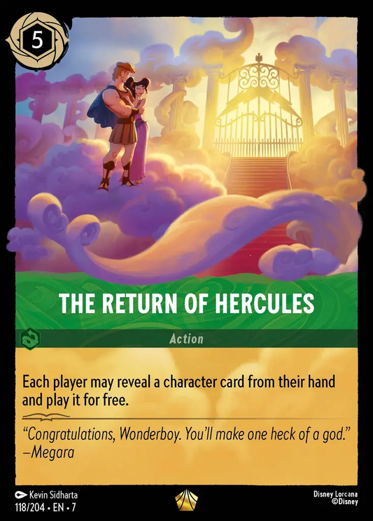 The Return of Hercules [ARI - #118]