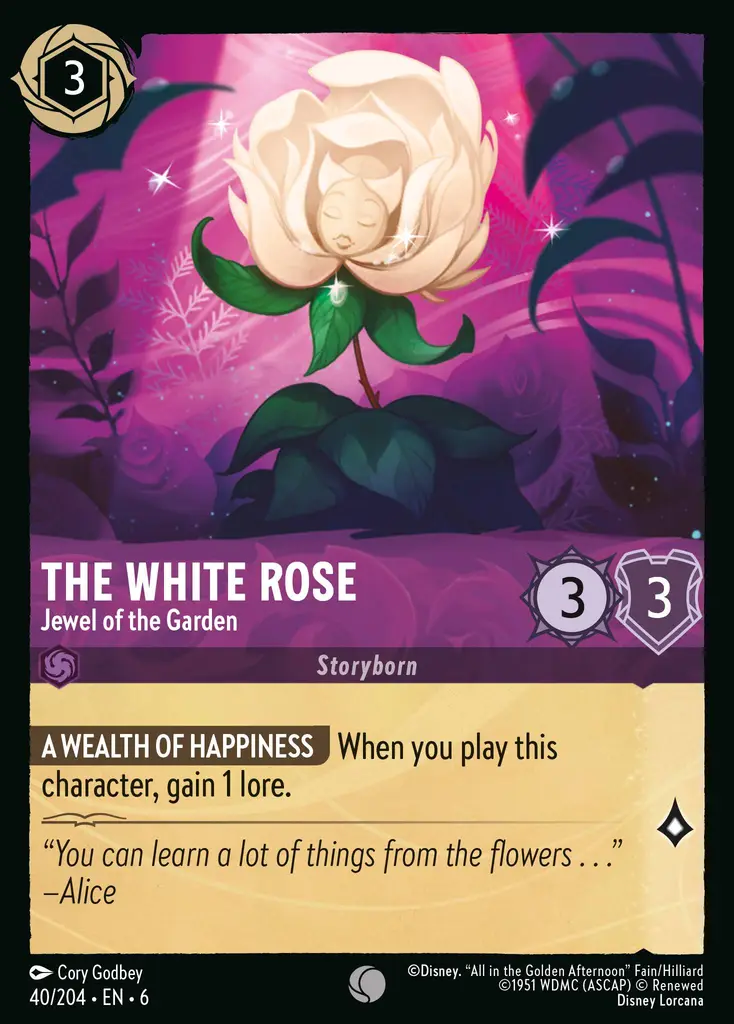 The White Rose - Jewel of the Garden [AZS - #040]