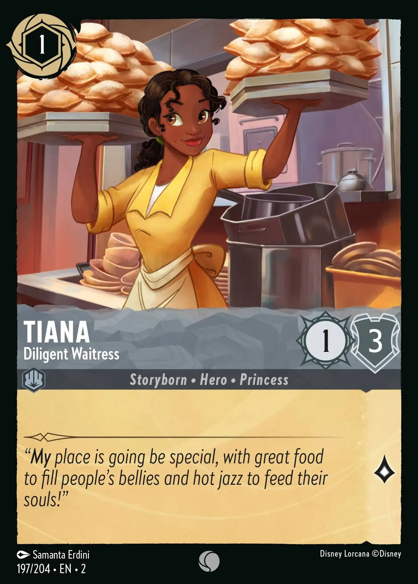 Tiana - Diligent Waitress [ROF - #197]